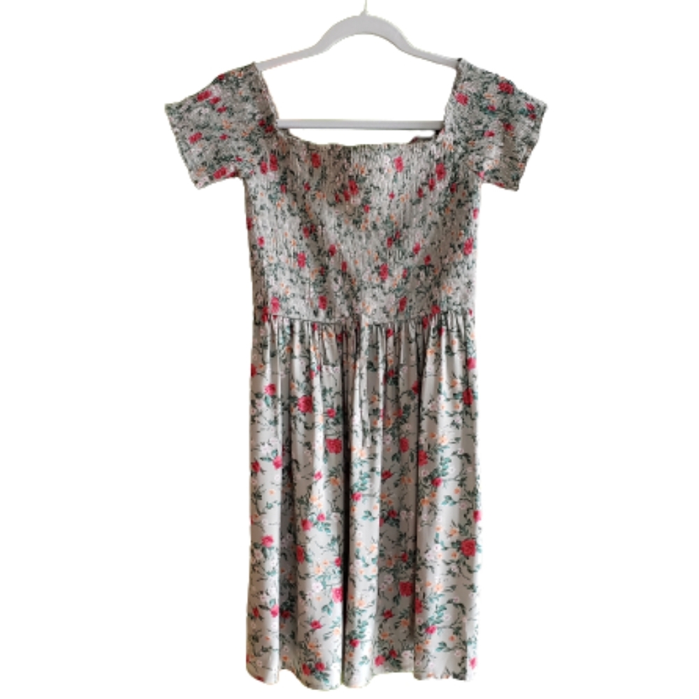 Xhilaration Floral Green Dress NWT Size Small